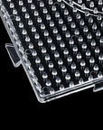 Fuse Beads Boards 5Mm Large Clear Plastic Pegboards for Kids Craft Beads 4 PCS