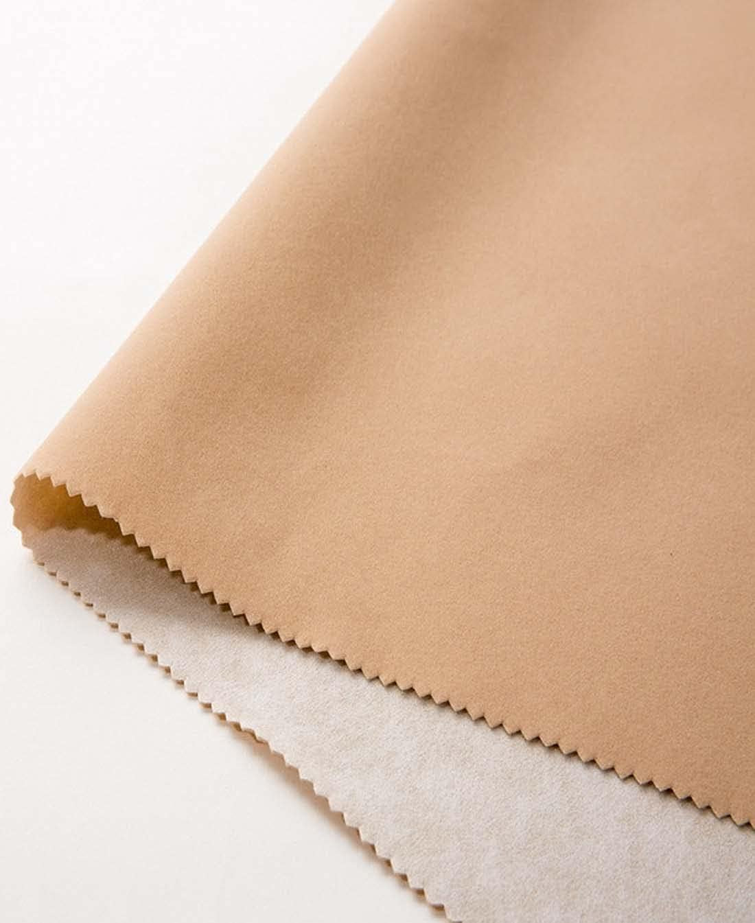 Self Adhesive Velvet Flock Contact Paper Liner for Jewelry Drawer 17.7" X 117" Craft Fabric Peel and Stick, Soft Velvet Liner for Drawer DIY (Apricot Yellow Color)