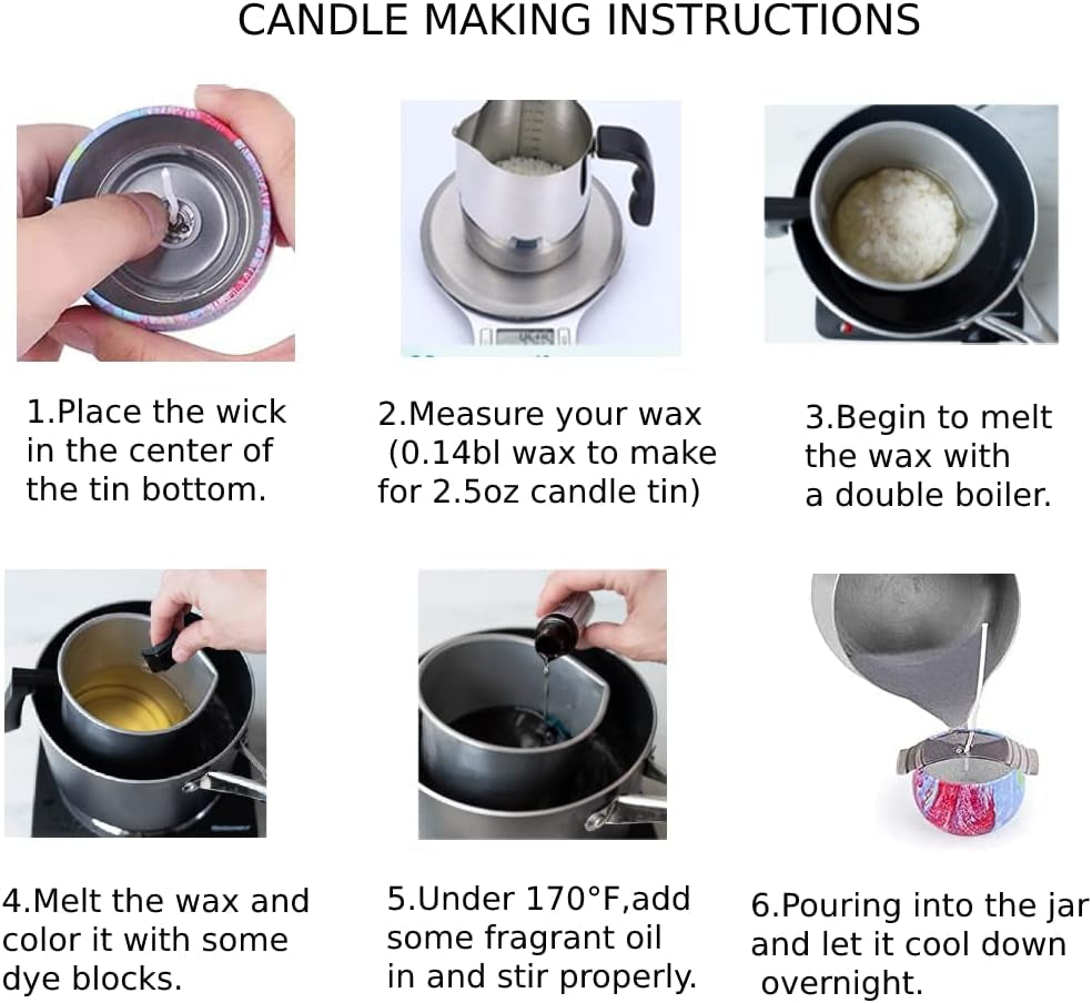 Candles Making Kit for Adult - Christmas DIY Gift for Kid and Beginner, Includes Beeswax, Essential Oils, Dyes, and More DIY Candle Making Supplies
