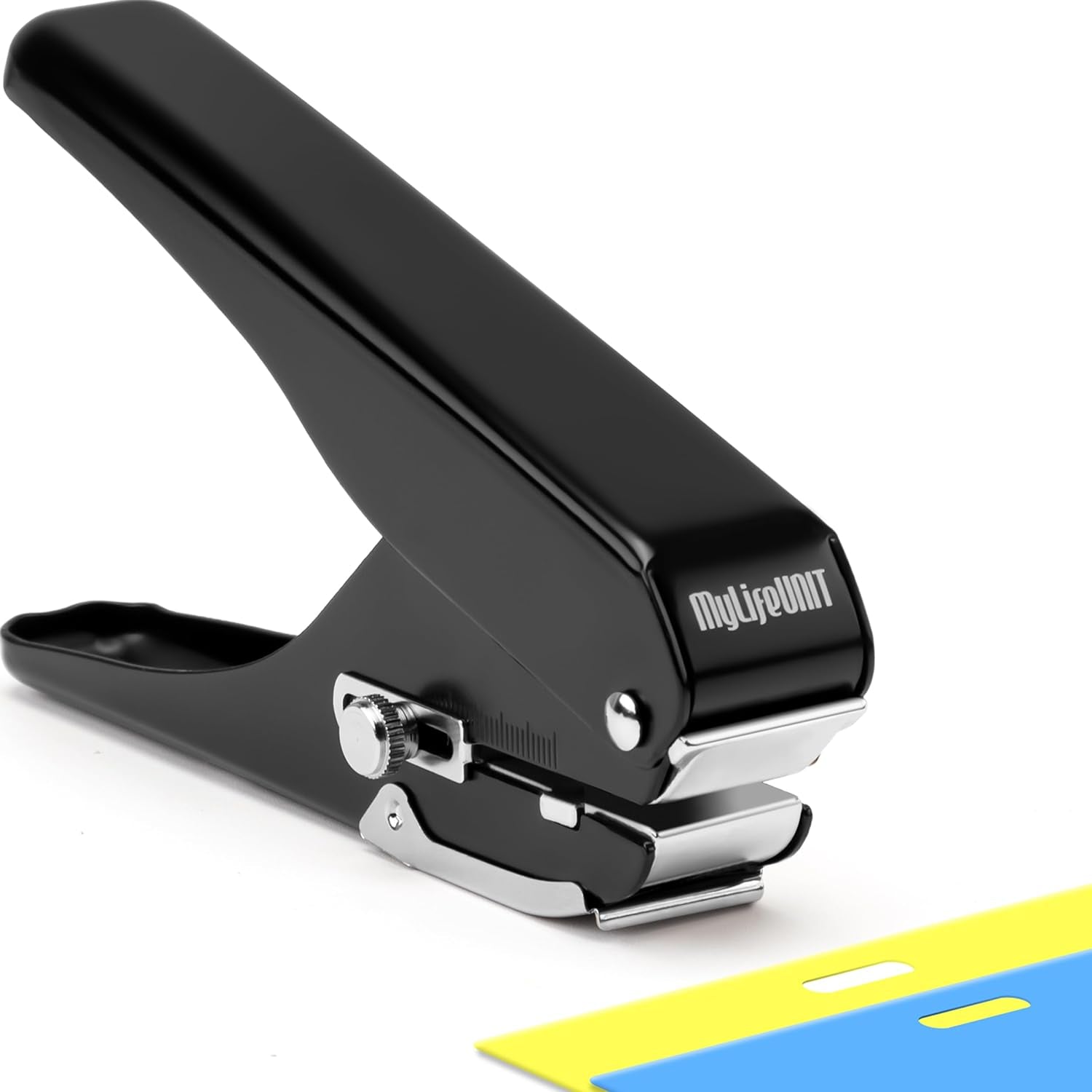 Slot Puncher, Badge Hole Punch for Id Card, PVC Slot and Paper, Heavy-Duty Hole Punch for Pro Use