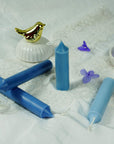 Taper Candle Mold Set-2Pc Pillar Candle Molds -Perfect for Making Emergency Candles, Chime Candles, Table Candles-30 Ft. of Wick, a Mold Sealer and 2 Candle Wick Clips Included as a Gift.