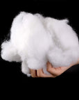 250G/8.8Oz Premium Polyester Fiber,White,Doll or Pillow Stuffing