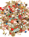 170Pcs Jewelry Making Charms Assorted Gold Plated Enamel Necklace Bracelet Charms Pendants for DIY Jewelry Making