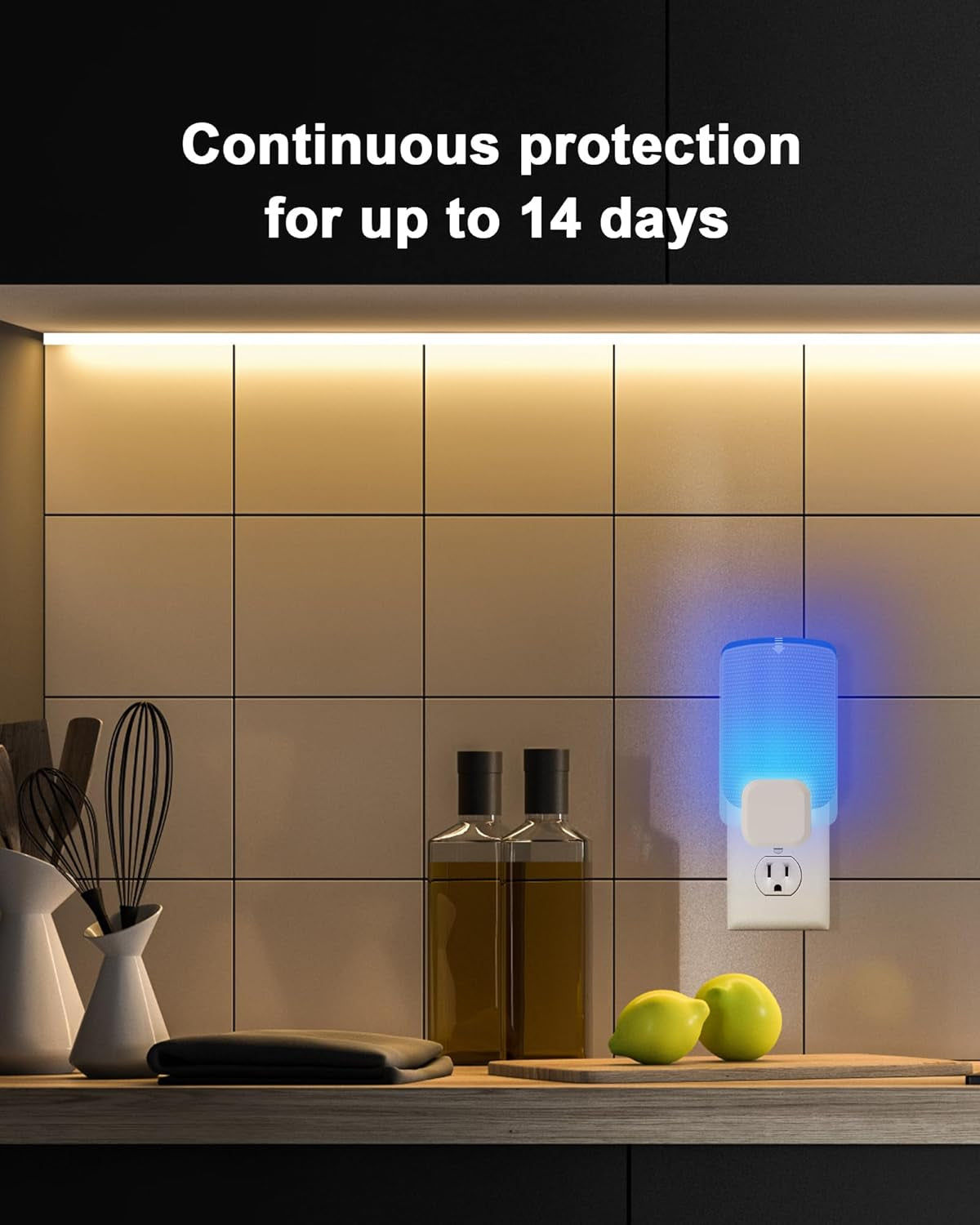 6 Pack Refill Cartridges Compatible with Raid Plug-In Blue Light, Refill Glue Cards for Stem Blue Light Indoor Wall Plug-In for Home