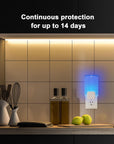 6 Pack Refill Cartridges Compatible with Raid Plug-In Blue Light, Refill Glue Cards for Stem Blue Light Indoor Wall Plug-In for Home