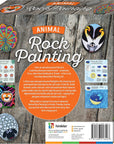 Animal Rock Painting Box Set - DIY Rock Painting for Adults - Rocks, Brush, Paint Included - Mandala Stone Artist - Create Rock Artwork at Home - Arts and Craft for Adults - Adult Hobbies