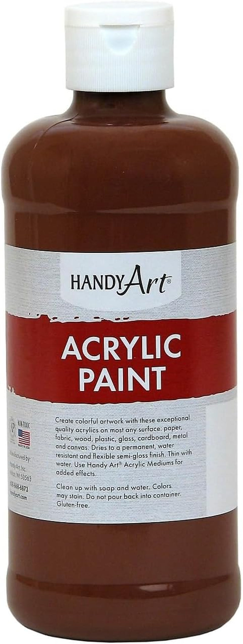 Student Acrylic Paint 16 Ounce, Metallic Gold