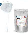 DTF Powder 35.2Oz/ 1000G - White Hot Melt Adhesive Powder, for DTF Transfer Film Printing, for All DTF Printer & DTG Printer
