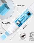 2 Way Glue Stick Pen, Board Tip,15Mm Tip, Ap-Certified, Made in Japan