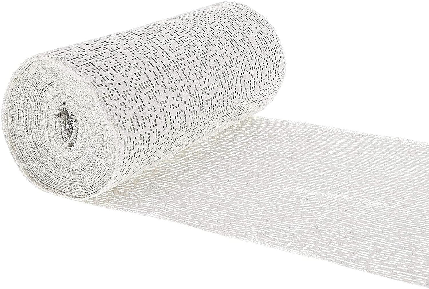 4 Pack Plaster Cloth Rolls for Belly Casting 6 in X 15 Ft - Gauze Bandages for Mask Making - Wrap Strips for Paper Mache Paste Sculptures - Arts and Crafts