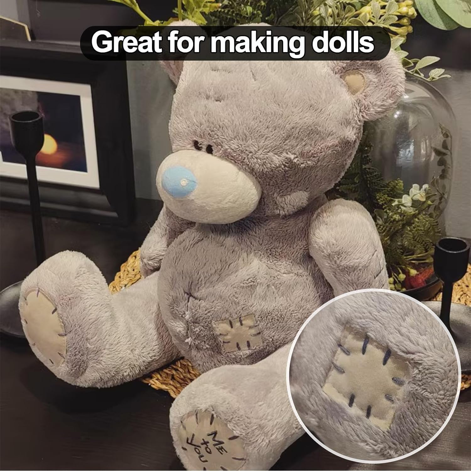 9Pcs 4.9"/5.9"/6.9" Extra Long Darning Needles Sewing Needles Big Eye Hand Quilting Needles for Doll Making Webbing Carpet Leather Canvas Repair Stitching and Crafting Project