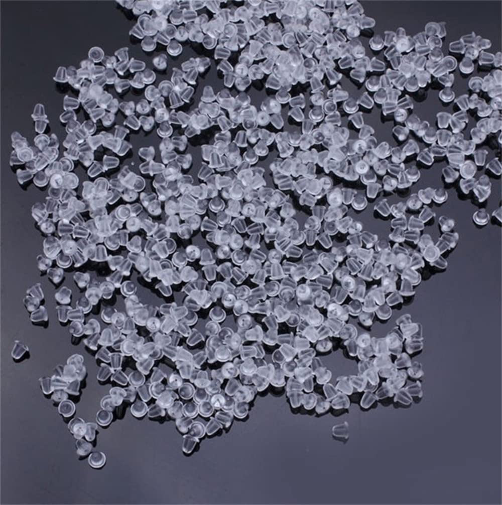 Earring Backs,Back Earrings Earring Backings Earring Backs Rubber Earring Backs Replacements Back Earrings for Women (200)