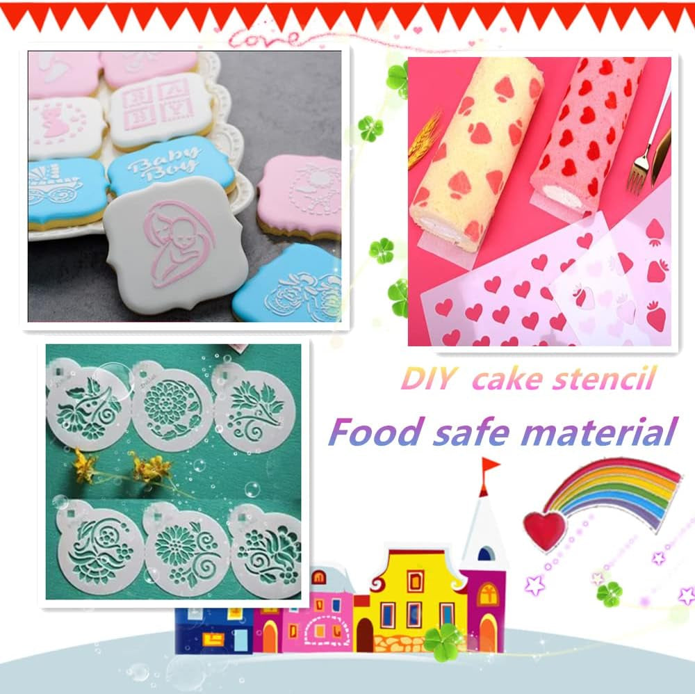 Mylar Craft Stencil Sheet, 12×24" Blank Template Acetate for Cutting Designs,Paper Tube Packaging (7.5 Mil,8 Sheets)