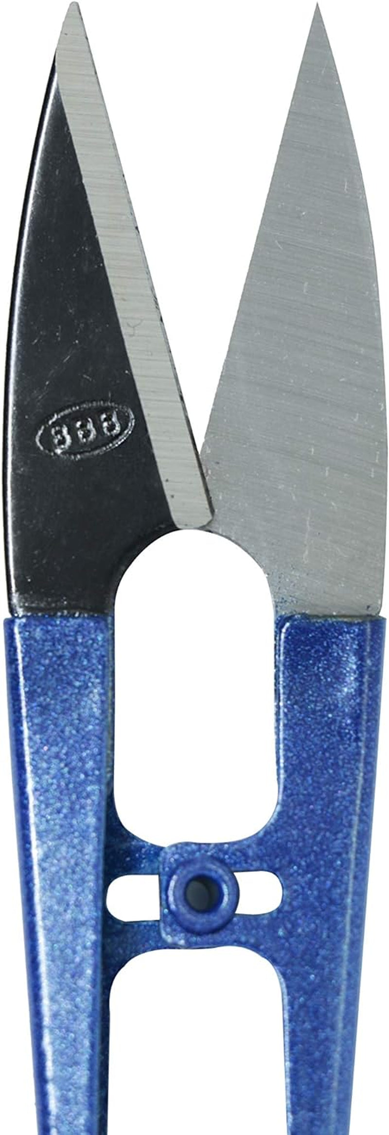 Sewing Scissors (3-Piece Set) High-Carbon Steel Thread, Yarn, Embroidery Clippers | Handheld Snippers for Arts, Crafts, and DIY Projects | Multipurpose Use Navy Blue