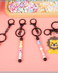 12 Pcs Beadable Keychain Bars Metal Beaded Keychain Blank Keychain Strips for DIY Keychain Pendant Jewelry Crafts