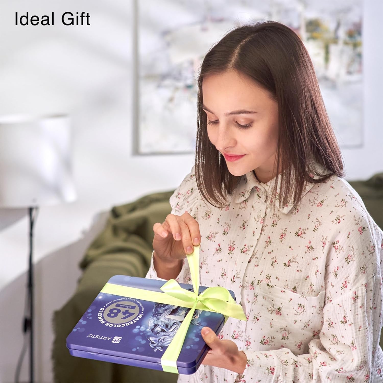 Premium Watercolor Pencils | Set of 48, Quality 3.5Mm Soft Core Leads, Water-Soluble Pencils, Perfect for Beginner & Advanced Artists