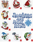 Cross Stitch Holiday Ornaments Galor Cross Stitch Book- Cross Stitch Pattern Kits from Snowmen to Elves to Woodland Creatures, 98 Christmas Cross Stitch Ornaments to Design.