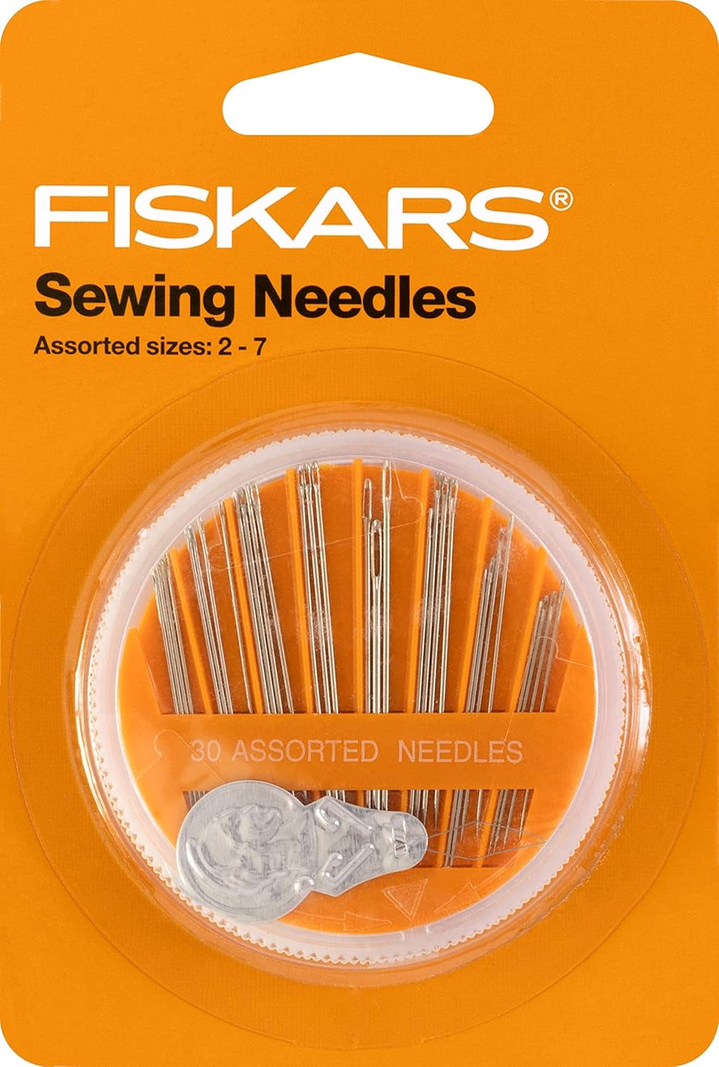 Sewing Needle Set and Needle Threader - 30 Assorted Needles with a Convenient and Safe Storage Container