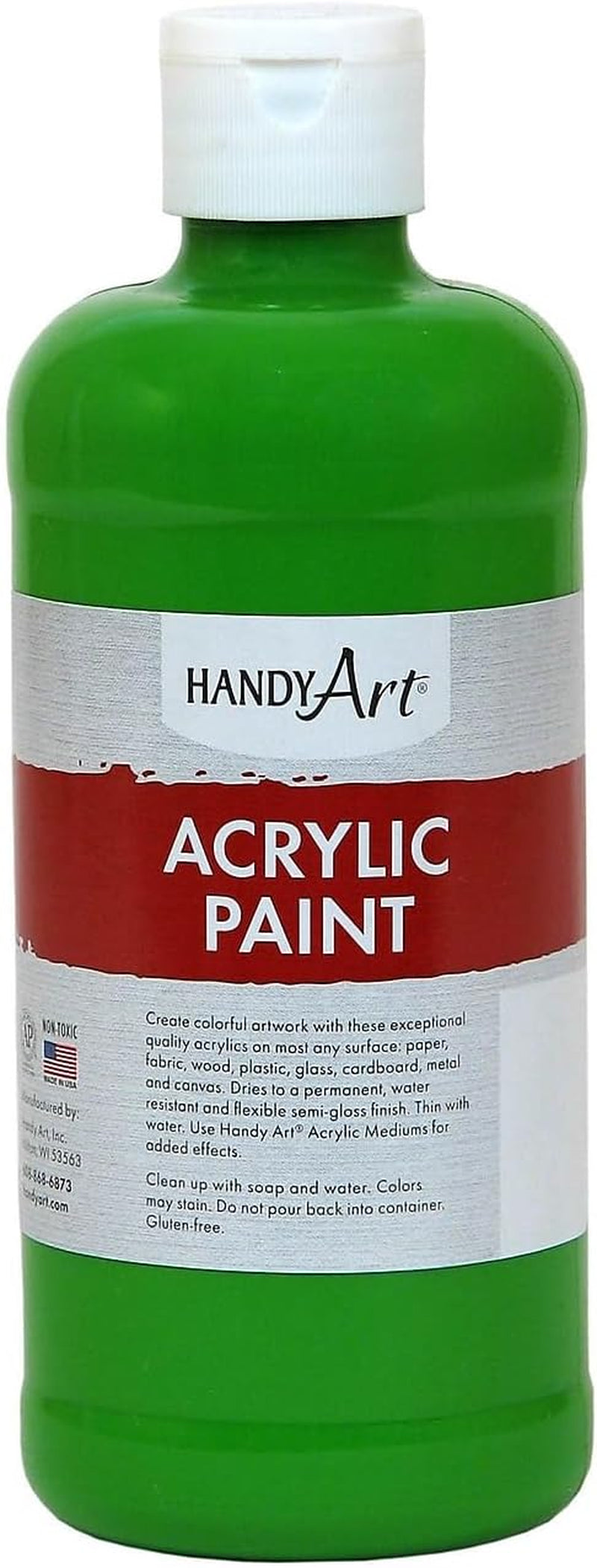 Student Acrylic Paint 16 Ounce, Metallic Gold