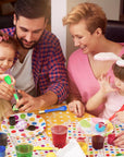 4 Piece Kids Paint Brushes, Jumbo Children'S Paintbrushes Artist Paint Brushes with Easy to Hold Handles Grip Toddler Tempera Paint Brushes Kids Craft Paint Brushes for Kids Painting