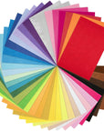 40 Pcs 6 X 6 Inches Craft Felt Fabric Sheets, Assorted Colors Non Woven Felt Sheets, Thick Felt Fabric Square for Kids, DIY Sewing Crafts, Patchwork, School Projects, Decoration.