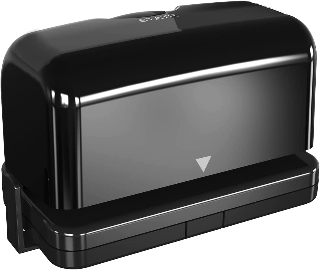 Electric 2 Hole Punch, Black Hole Punch,Punches up to of 12-15 Sheets Paper, AC or Battery