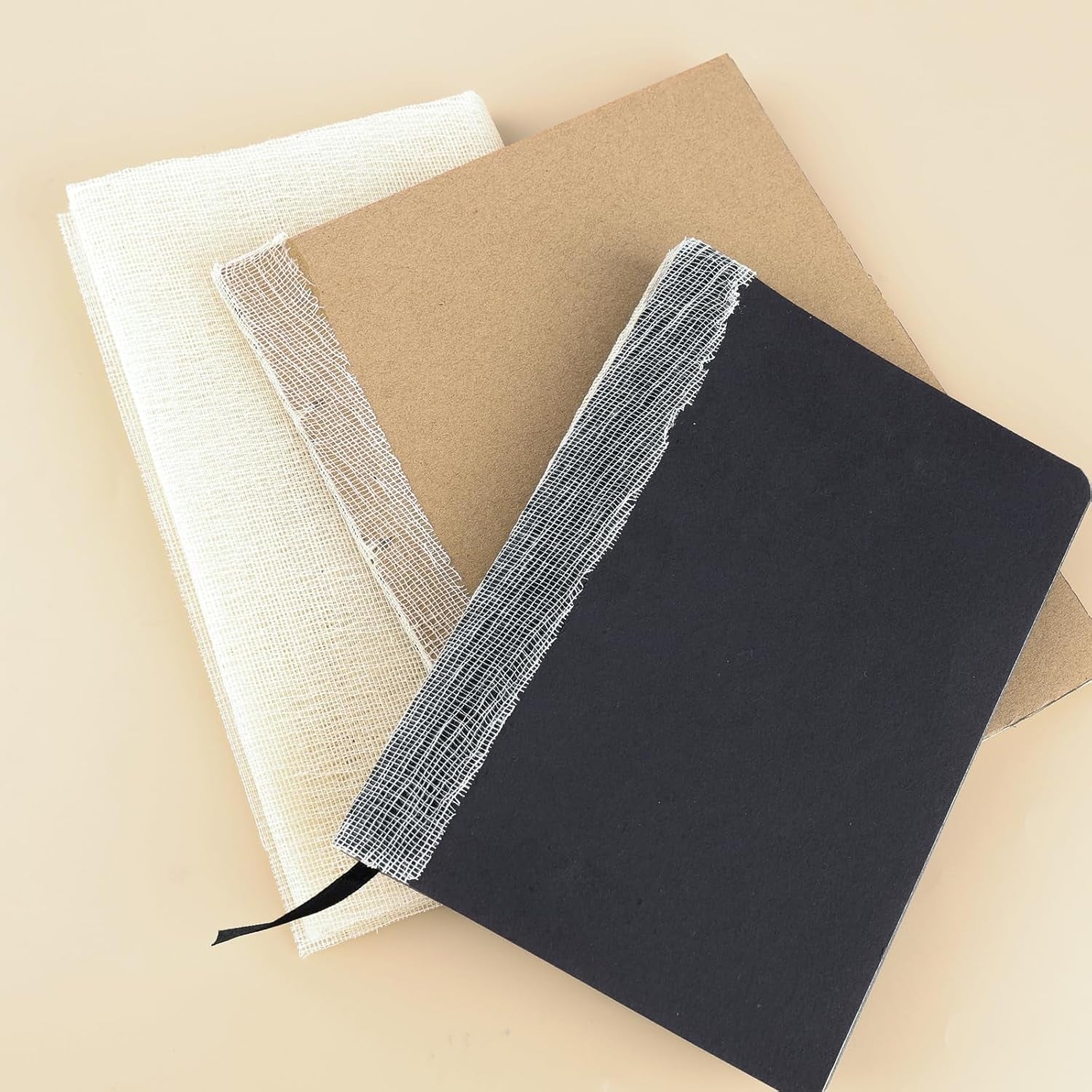 Bookbinding Super Cloth, Book Making Book Repair Cloth Material for Repairing Old Books, 18X30 Inch. Neutral Color.