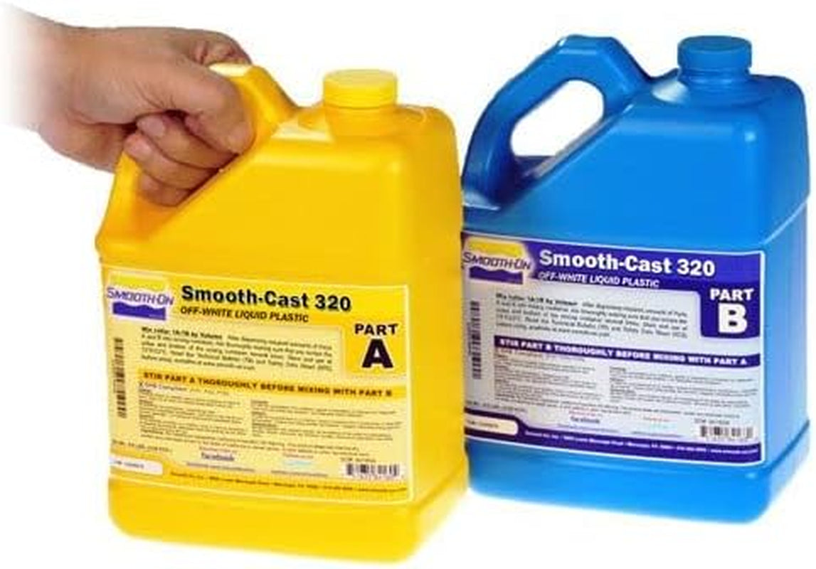 Smooth-Cast 320 - Off-White, Ultra Low Viscosity Liquid Plastic - Pint Unit