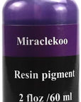 Purple Epoxy Resin Color Dye Colorant Liquid Epoxy Resin Pigment,60Ml,Translucent
