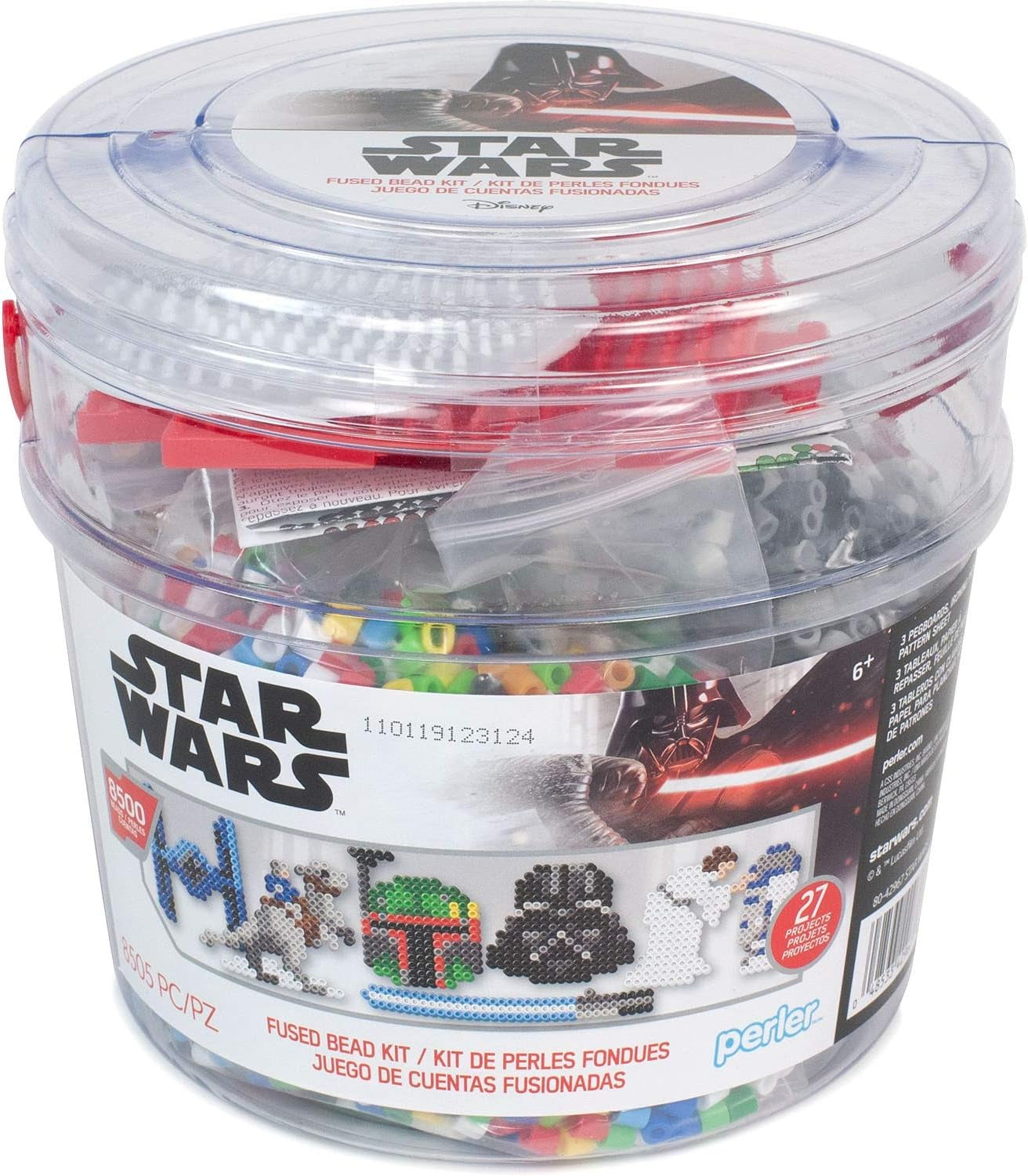 Star Wars Beads Bucket Kit, 8500Pcs
