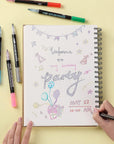 - Double Line Outline Markers, 10 Colors, Shimmer Markers, Self-Outline Metallic Markers, Outline Pens, Craft Pens