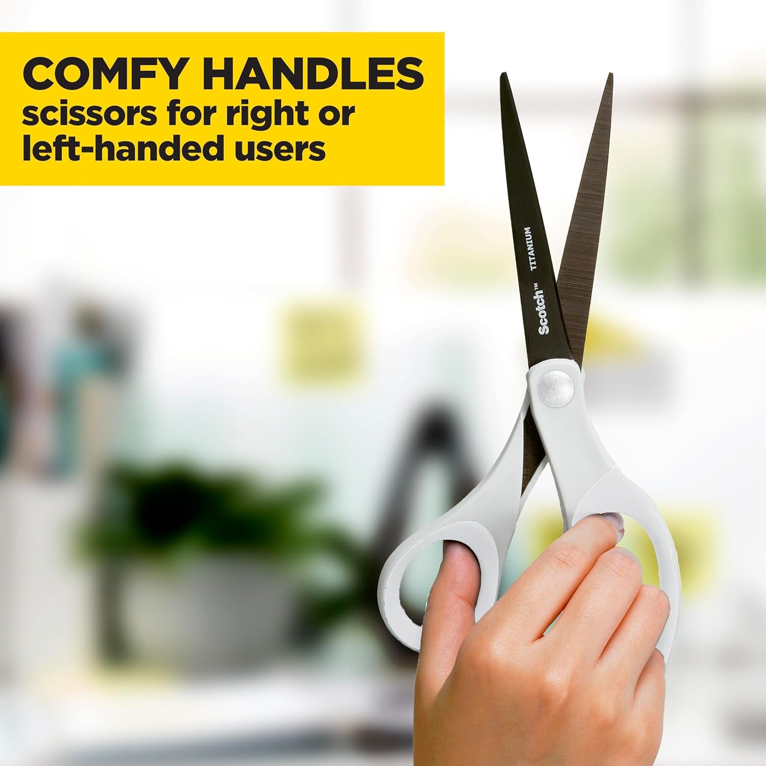 Brand Precision Ultra Edge Scissors, 8 Inch, 3-Pack (1458-3AMZ-ESF)
