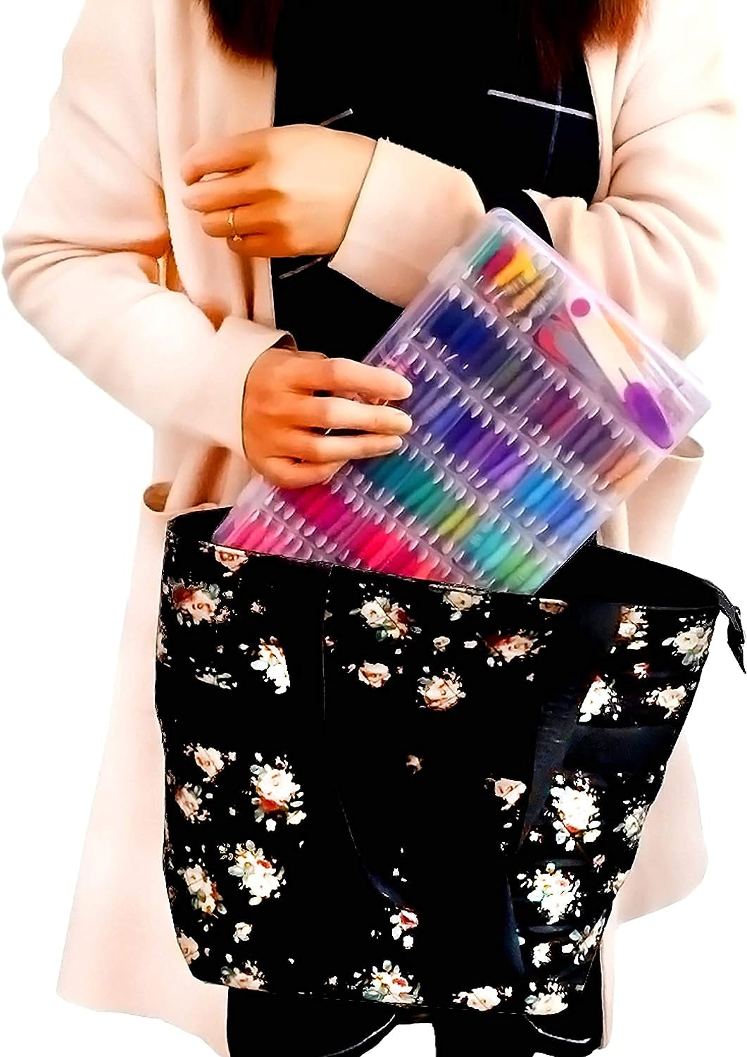 200Pcs+ Embroidery Floss Kit, Friendship Bracelet String Kit with Organizer Box-Included 100Pcs Friendship Bracelet Floss Thread,Cross Stitch Kits Gifts