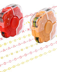 Bullet Journal Roller Stamps, 4 Different Patterns in 1 Craft Stamps for Toddlers, Kids, Planner, Journaling, Card Making, Scrapbook Supplies. Invite Your Creativity&Making It from Drab to Fab