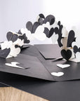 100 Sheets Black Cardstock, 12 X 12 Inch Craft Paper 230Gsm Construction Paper for Crafts Printer Invitations Card Making