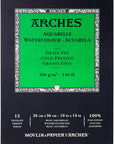 Aquarelle Watercolor Pad, Cold Pressed, 140Lb/300Gsm, 12 Sheet, 10X14 Inch,  Watercolor Paper 100% Cotton
