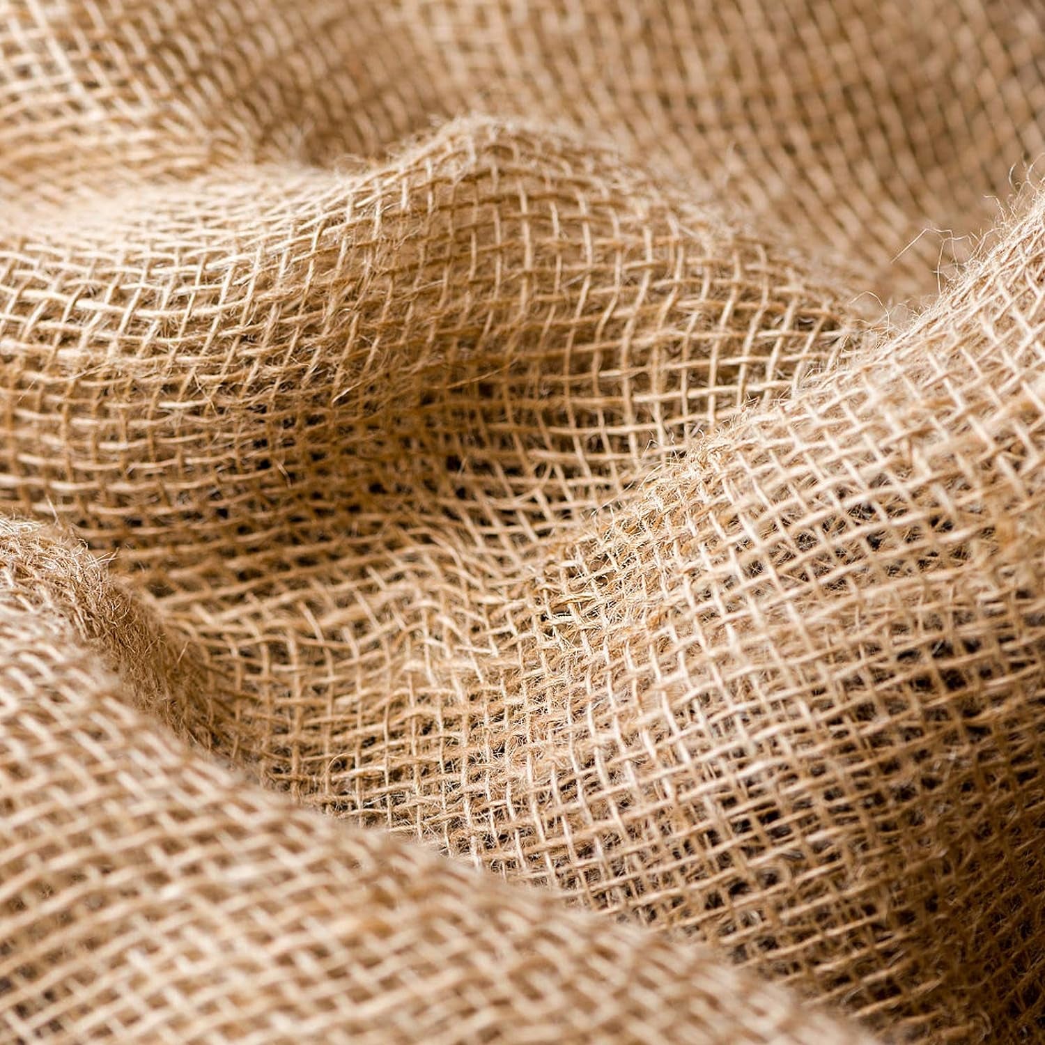 Natural Burlap Fabric BUR40-5YDS Burlap, Burlap Jute Fabric for Weddings Table Runner Arts & Crafts Tree Wraps for Winter Placemat (40” Wide X 5 Yards)