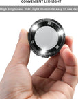30X Loupe Magnifier,Adjustable Focal Length Magnifier,Foldable Jewelry Magnifier Glass for Textile Optical,Embroidery,Circuit Board,Coins,Etc.