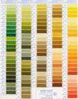 Threaded Color Card - W100B