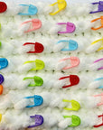 150 Pieces Knitting Crochet Locking Stitch Markers Stitch Needle Clip Counter 10 Colors (Color Ship Randomly)
