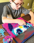 – Owl Latch Hook Kit – Easy-To-Learn Craft Project – No Sewing or Cutting – for Ages 6+