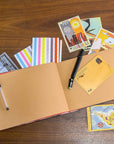 Anniversary Photo Album Scrapbook - Our Adventure Book Wedding Photo Album Scrapping 11.6"X7.5" Inches, 80 Pages - Includes Bonus 5 Postcards and 5 Self-Adhesive Photo Corners Multicolored