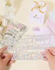 Golf Cart Cutting Dies for DIY Scrapbooking Metal Golf Tools Sport Die Cuts Embossing Stencils Template for Paper Card Making Decoration Album Craft Decor