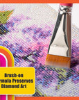 Top Coat, Premium All-In-One Glue, Sealer, and Finish Perfect for Preserving Diamond Puzzle Arts and Crafts Projects, CS27590, Clear