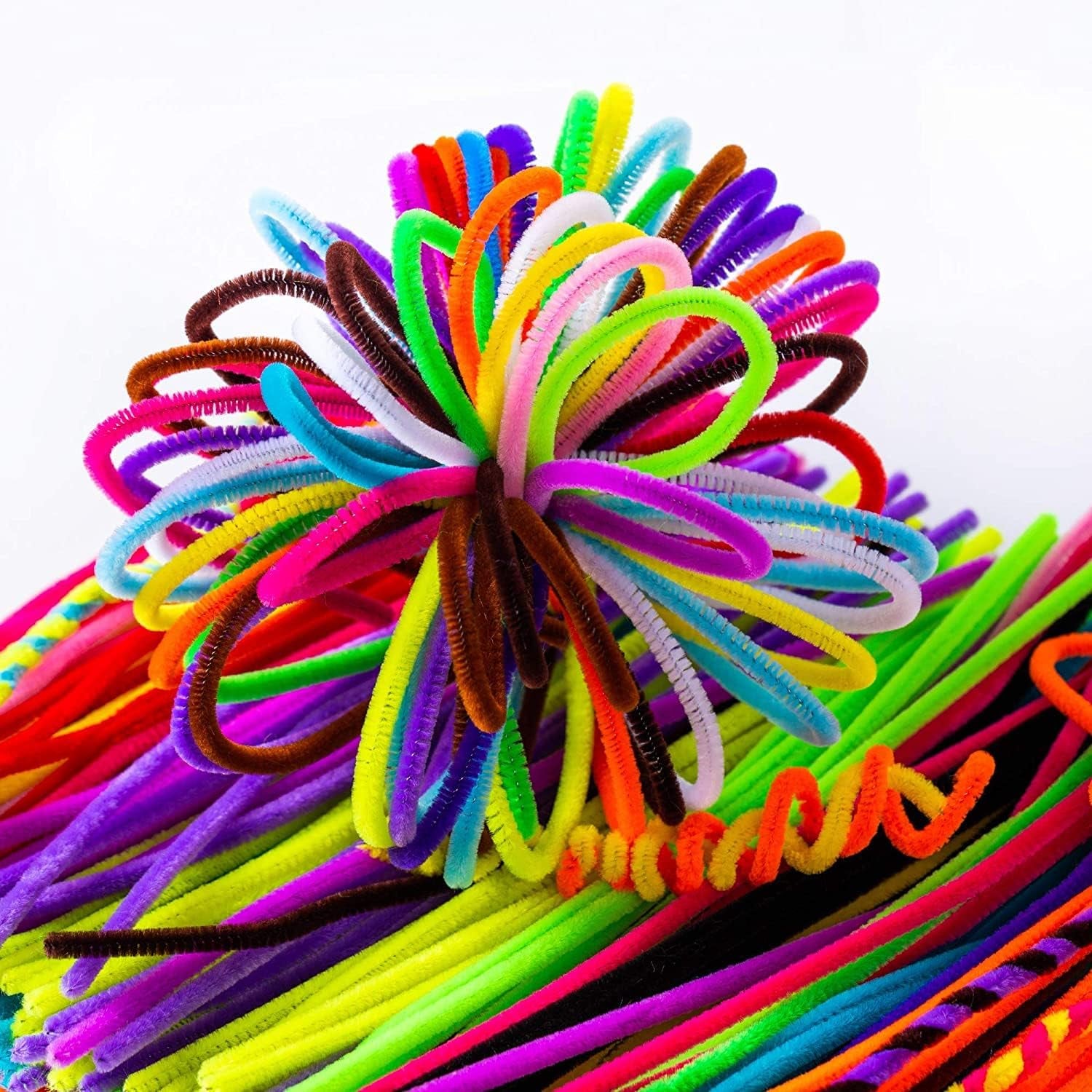 Pipe Cleaners, 300Pcs 20 Colors, Craft Supplies, Pipe Cleaner Chenille Stems, Craft Pipe Cleaners