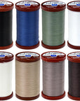 4 Color Bundle of  Extra Strong Upholstery Thread - 150 Yards Each (Chona Brown, Driftwood, Hemp & Natural)