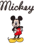 Disney Iron-On Mickey Mouse Body with Script Applique