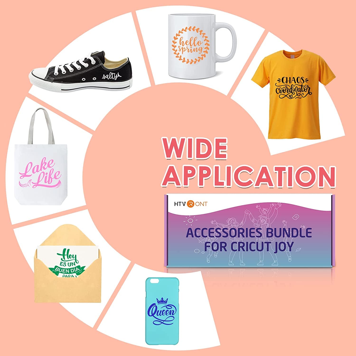 Accessories Bundle for Cricut Joy and Supplies Include Weeding Tools, Heat Transfer, Adhensive Vinyl Sheets for Starter Kit-38Pcs