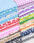 56 Pieces 9.8"X 9.8" (25Cm X 25Cm) Squares Cotton 100% Floral Printed Sewing Supplies Fabric for Quilting Patchwork, DIY Craft, Scrapbooking Cloth
