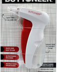 Button Fastening System - New and Improved! - Attaches Buttons & More in Seconds - No Sewing Necessary & Works on Most Fabrics